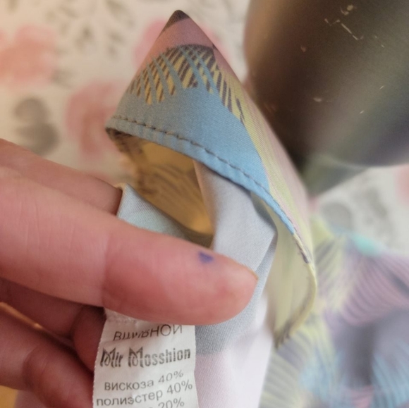 Easter Maxi Dress Size 1X - Picture 3 of 7